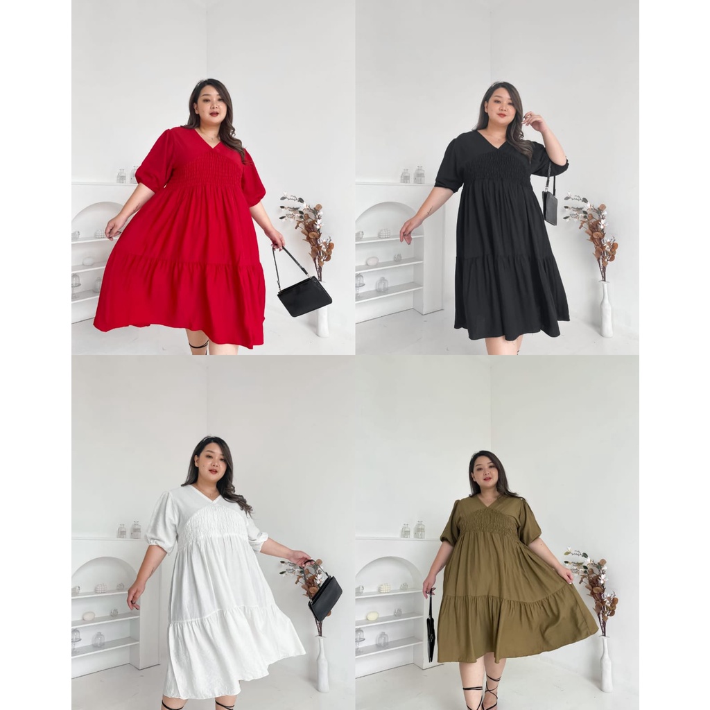 DRESS JUMBO LD 132 DRESS BIGSIZE LD132 BIGSIZE DRESS LD132 JUMBO DRESS LD132