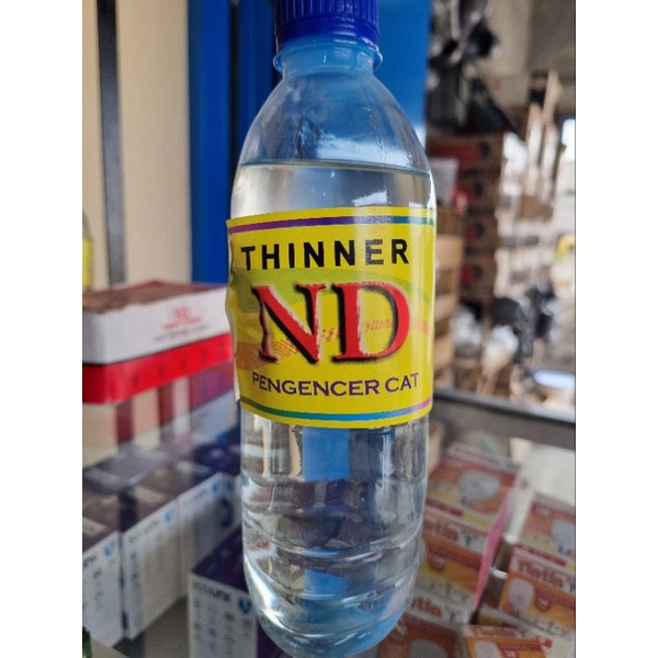 Thinner ND botol / Pengencer cat / Pelarut cat