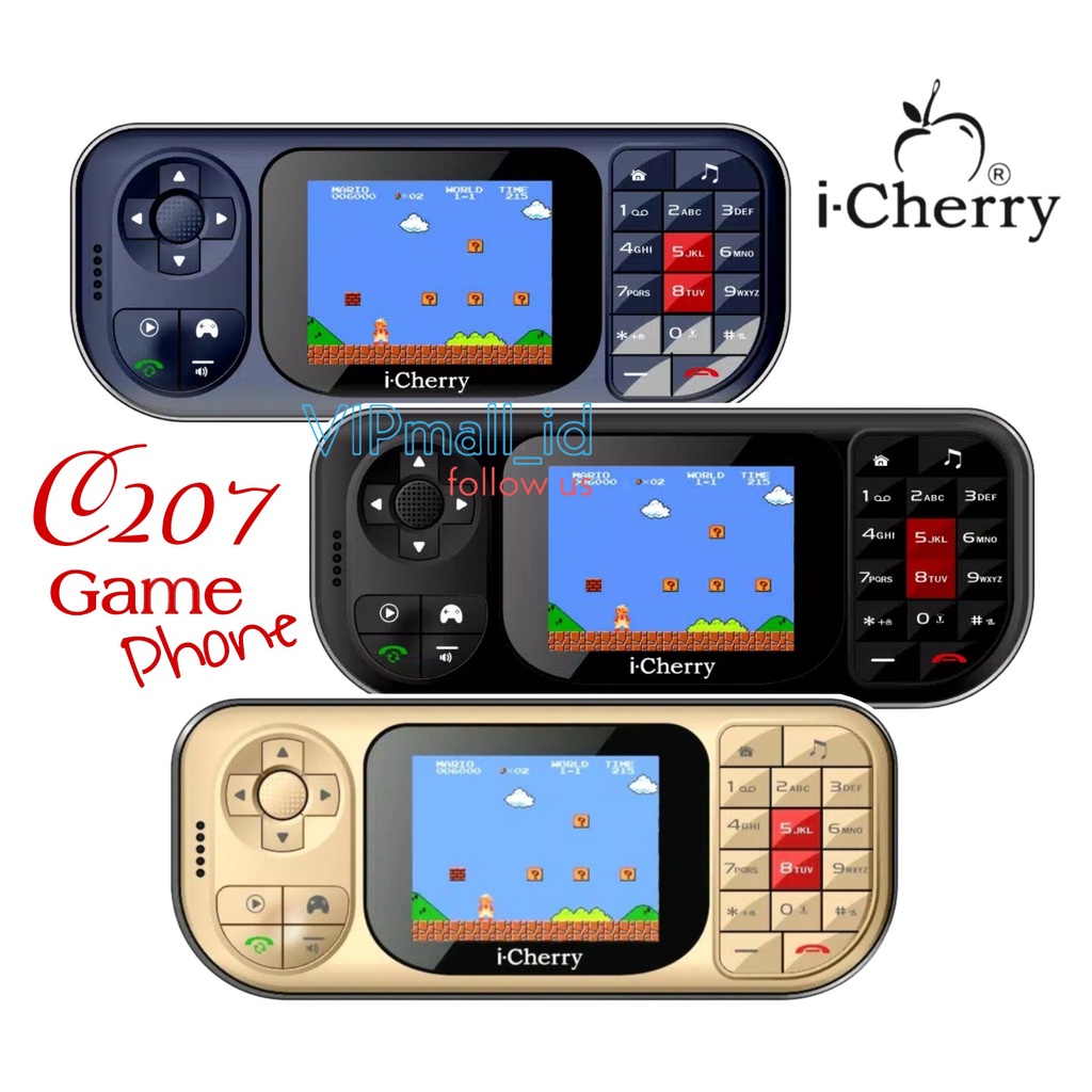 iCHERRY C207 GAME PHONE - HP GAME 2,8" DUAL SIM GSM - HP MURAH