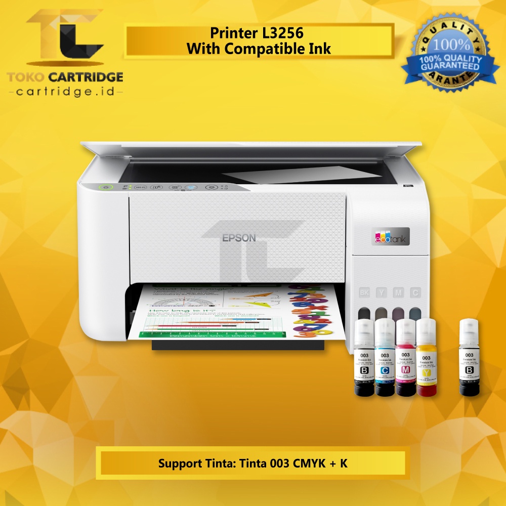 Epson EcoTank L3250 A4 Wi-Fi All-in-One Ink Tank Printer With 003 CMYK