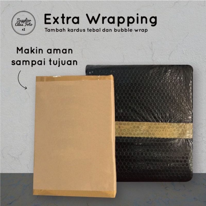 

Packing SELONGSONG / Tambahan PACKING DUS + BUBBLE WRAP