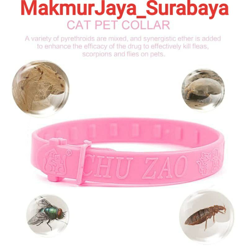 Kalung kutu kucing / kalung anti kutu kucing / aksesoris kucing / obat kutu kucing