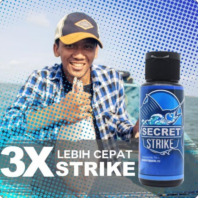 ESSEN UMPAN PANCING SECRET STRIKE JORAN MANCING IKAN MAS LAUT