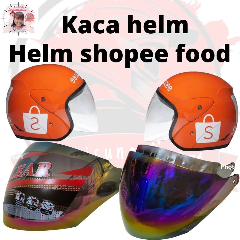 Kaca Visor Helm GM Evolution iridium pelangi Kaca helm shope food GM Figther DAISO Evo GIX Evo NHK Athena