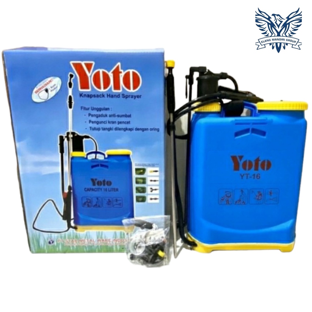 Sprayer alat semprot tanaman  Yoto 16 Liter