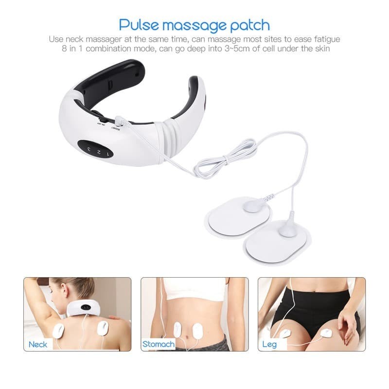 EMS Pulse Neckology Lymphvity Massager Set ORIGINAL