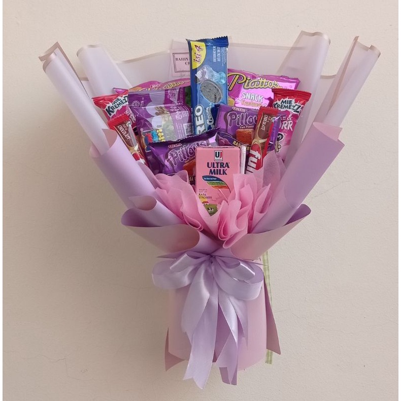 bouquet snack wisuda / bouquet snack murah / buket snack