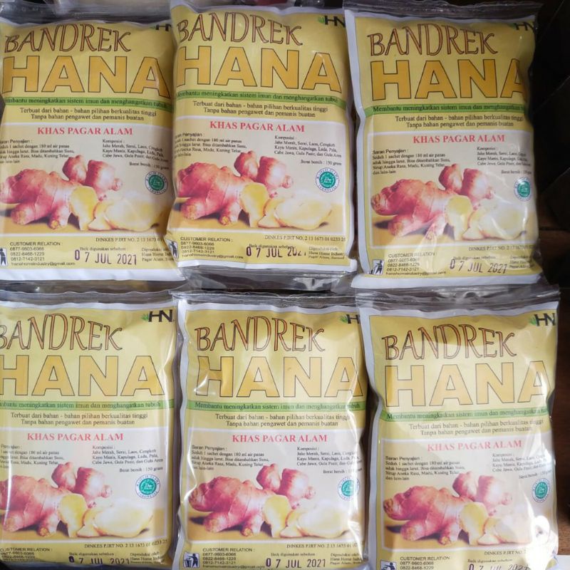 

Bandrek Hana Pagar Alam