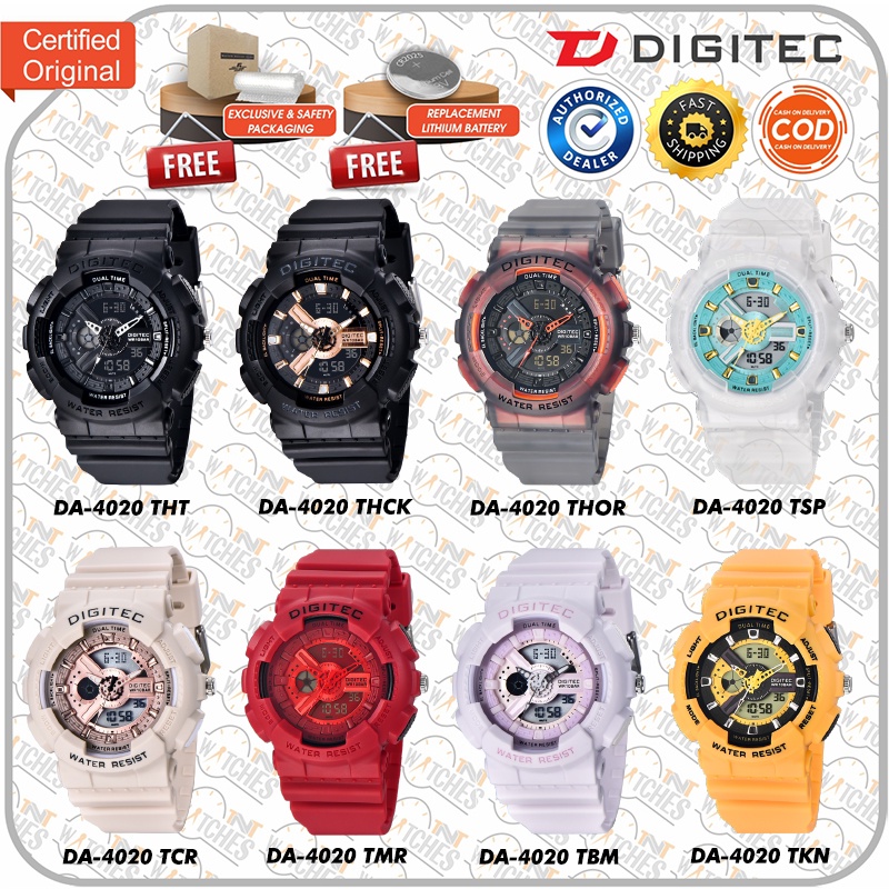 Jam Tangan DIGITEC DA-4020 / DA 4020 / DA4020 DG 2063 Watch ORIGINAL
