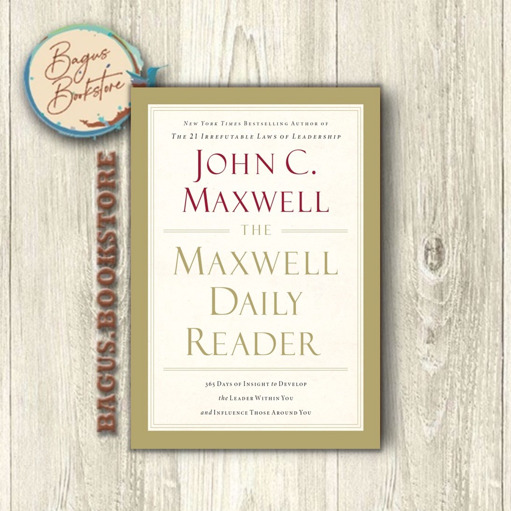 The Maxwell Daily Reader - John C. Maxwell (English) - bagus.bookstore