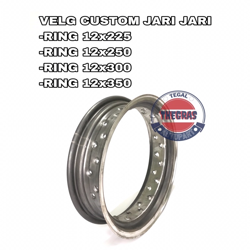 Velg Jari Jari Ring 12x225 12x250 12x300 12x350 Velg Custom Velg Ring 12