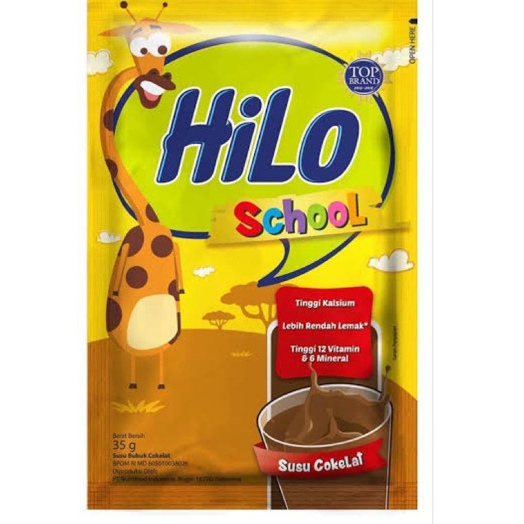

[KODE PRODUK MCHHU4393] ☘️ MUMTAAZZTORE ☘️ NUTRIFOOD HiLo School HiLo Active 10 Sachet
