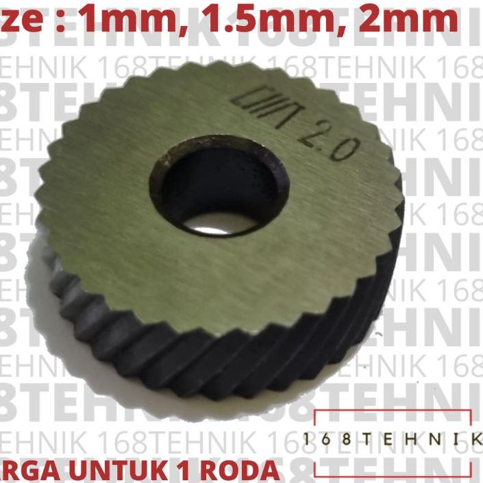 Promo MATA KNURLING SILANG 1.0MM / MATA KARTEL / RODA KNURLING