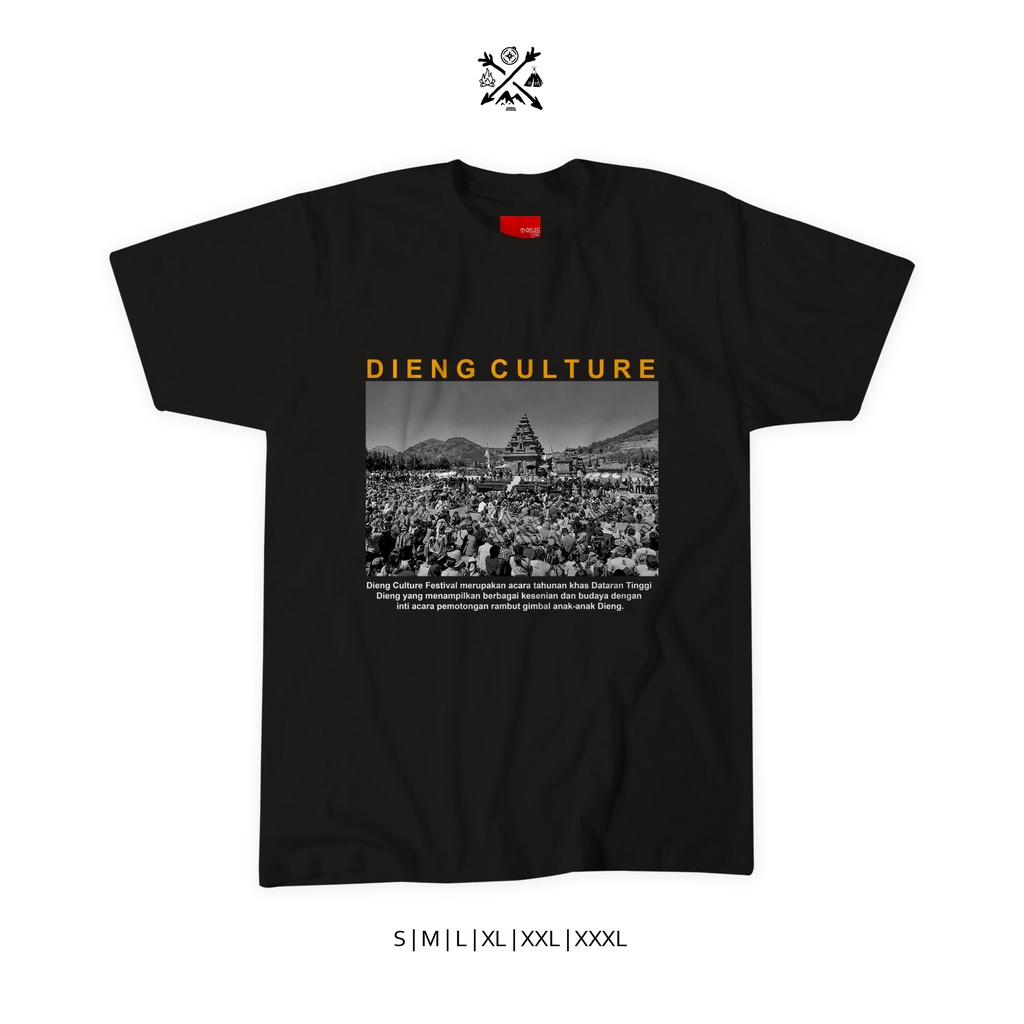 kaos dieng culture festival tshirt dieng