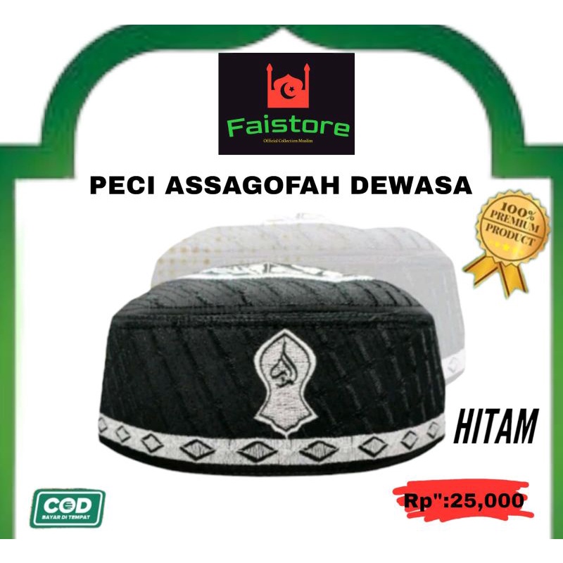 Peci Dapak Terompah Kopiah Peci Asagofah