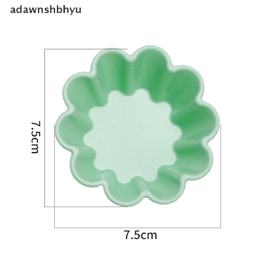 Adawnshbhyu 4Pcs Cupcake Cetakan Silikon Cup Cake DIY Decorag Bakeware Baking Tools ID