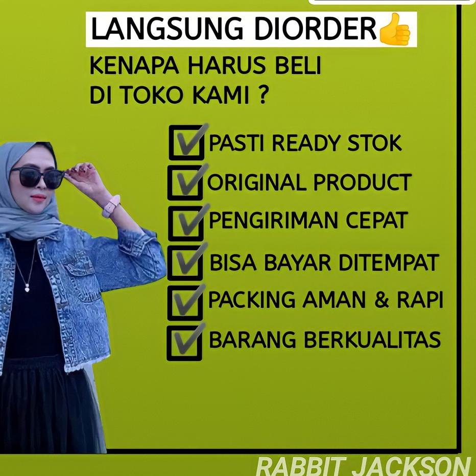 Sale BAJU JAKET JEANS JINS CROP KROP TOP DENIM LEVIS LEPIS REMAJA OVERSIZE OUTER ROMPI WANITA CEWEK 