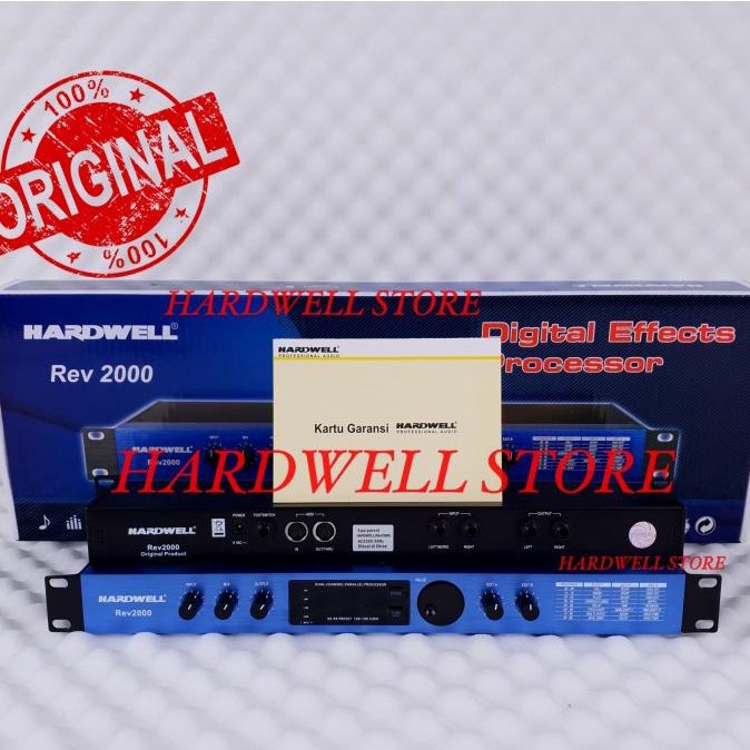 Effect Vocal / Efek Vokal Hardwell REV 2000 Original