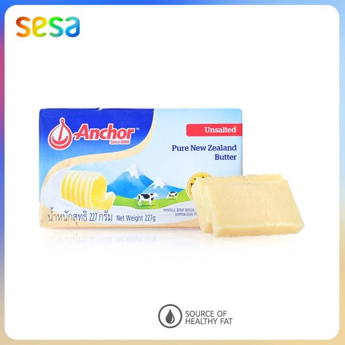

Anchor Butter - Unsalted 227 g TERLARIS TERPERCAYA ORIGINAL
