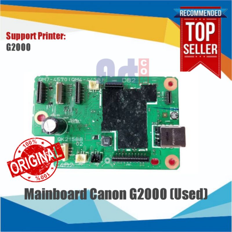 Board Canon G2000, Mainboard G2000, Motherboard Canon G2000 Original Used