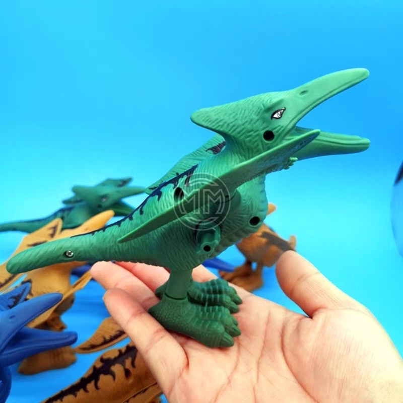 Mainan Anak Dinousaurus Sistem Putar berjalan YI4