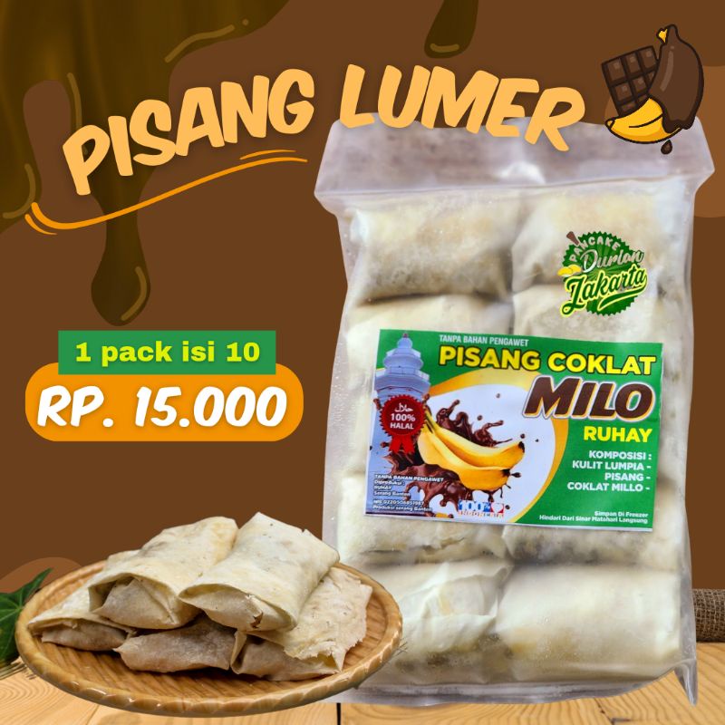 

Aneka Pisang Cokelat lumer