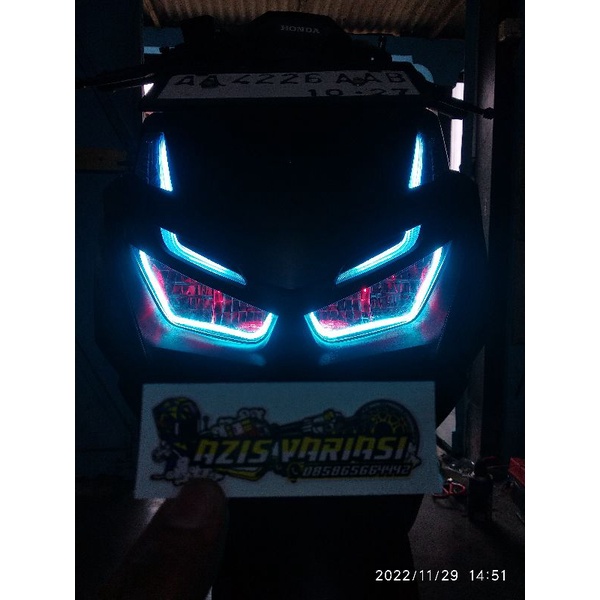 Led Alis Fleksible Vario160 Paket double led alis + Demon
