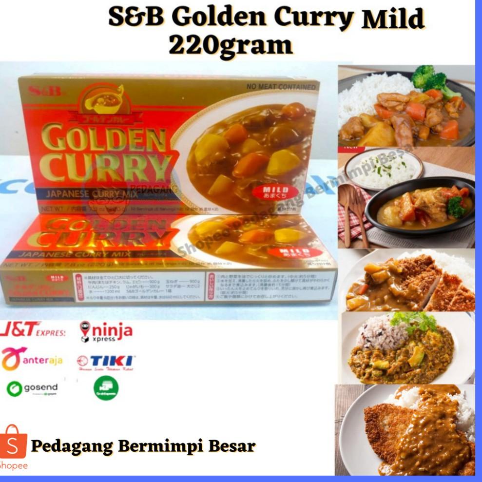 

[PRODUK 9MDZT] S&B Golden Curry 220gr Mild | Kari Blok | Kari Jepang ZJP