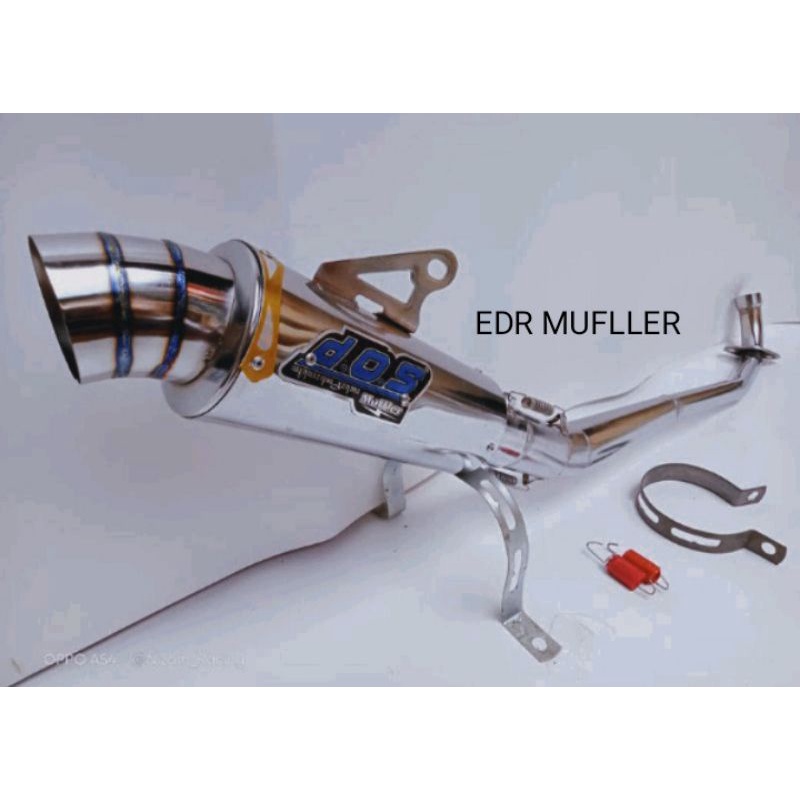 knalpot racing dos supra x/supra 100cc/supra x 125 karisma revo vega smas