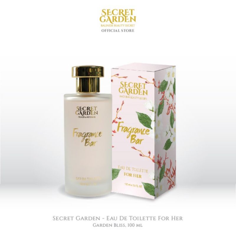 Secret Garden  Fragrance Bar EDT For Her Garden bliss 100ml