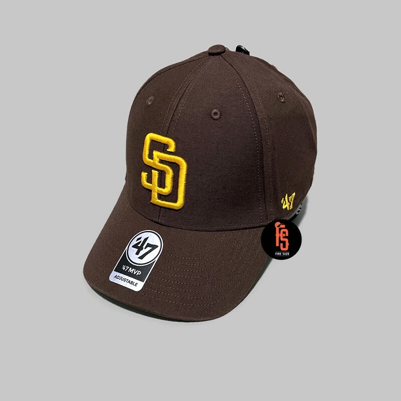 TOPI ORIGINAL 47 MVP SAN DIEGO PADRES STRAP BROWN