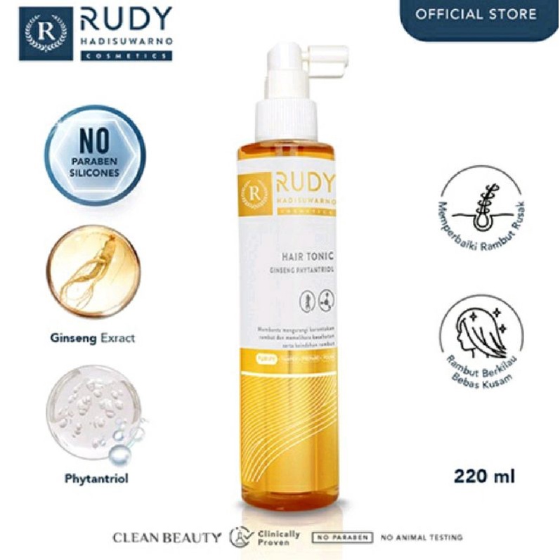 Rudy Hadisuwarno Hair Tonic Solution 100ml, 200ml, Hair tonic phytantriol RHC 100ml, 200ml