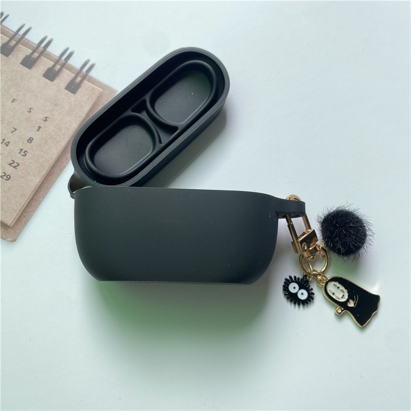 Case Untuk JBL Wave 100TWS Case Dengan Keyring Silikon Anti Jatuh Shockproof Cover Untuk JBL 100 TWS Earbud Case Aksesoris