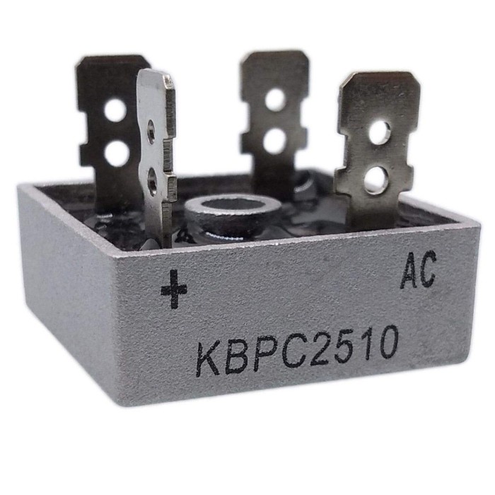 Dioda Jembatan Bridge KBPC2510 25A 1000V Rectifier Diode AC