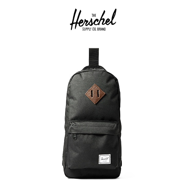 Jual Herschel Heritage Shoulder Bag Black/Chicory Coffee Shopee