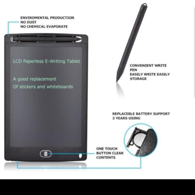 

㊗ 8.5inch LCD Writing tablet / LCD writing drawing pad / papan tulis LCD 8.5" kids school anak dewasa ✎