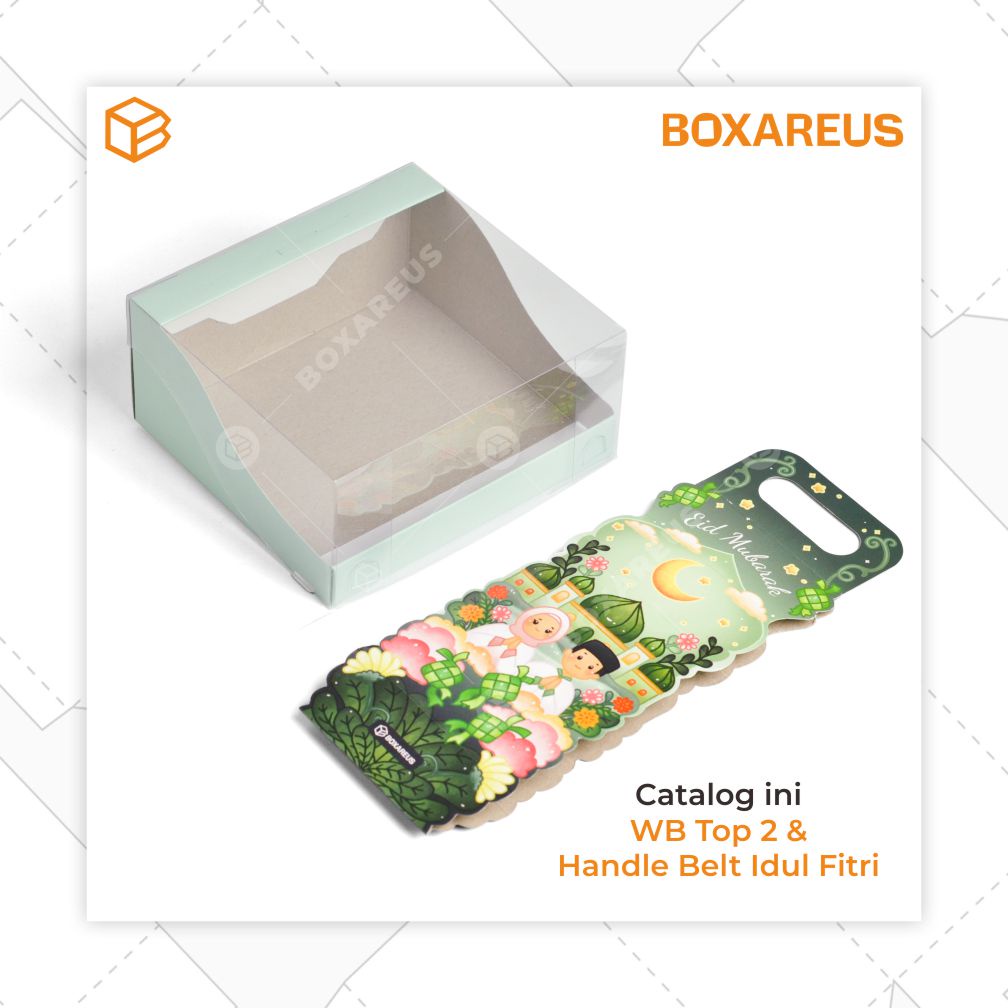 Dus Kue Kering Parcel Idul Fitri Box Hampers Lebaran Toples | WB TOP 2