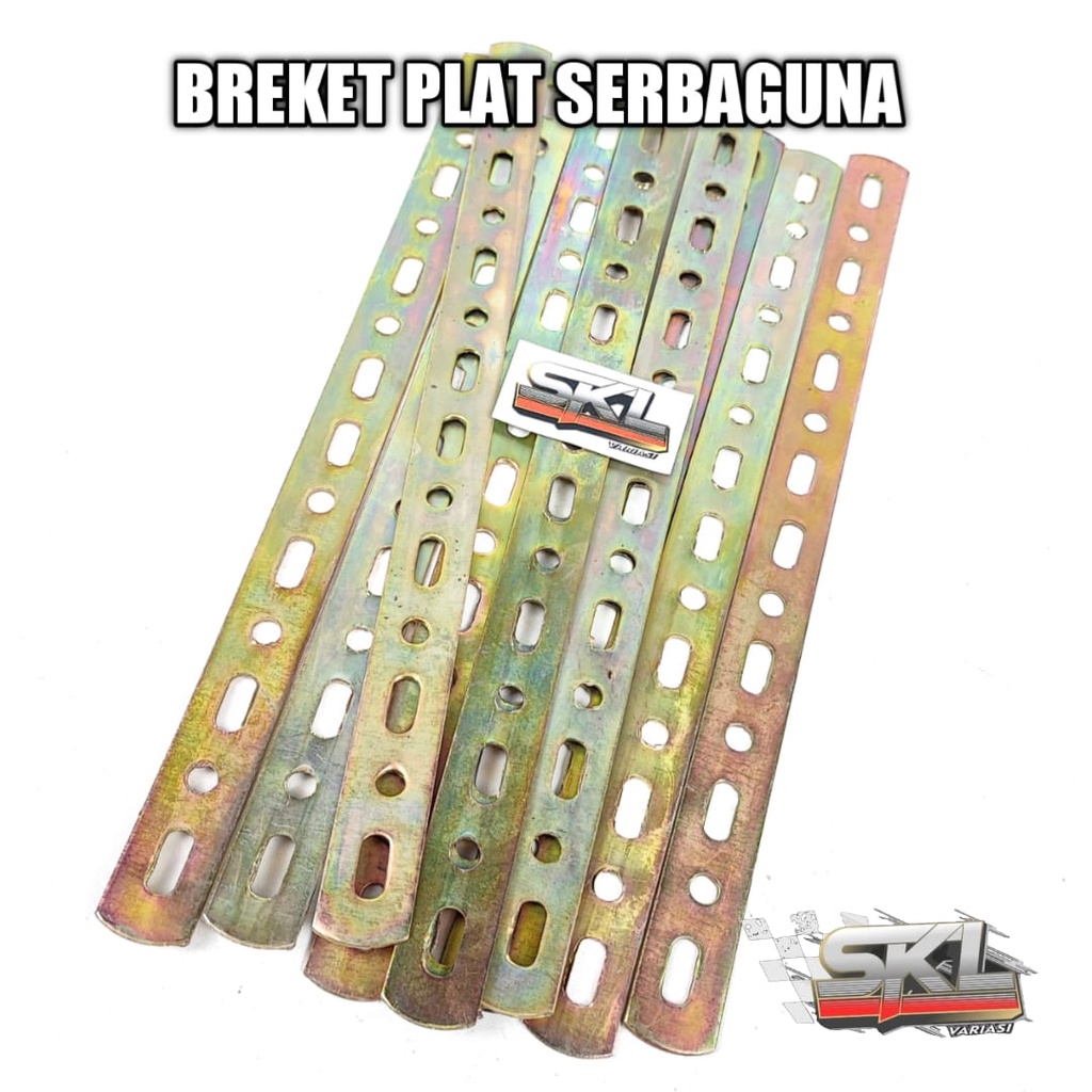 Breket Plat Nomor Bolong Serbaguna Bracket Multi Fungsi Motor