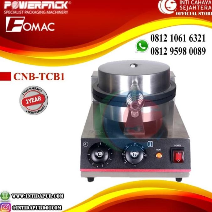 Masin Cone Maker Pencetak Cone Waffle Ice Cream Fomac Cnb-Tcb1