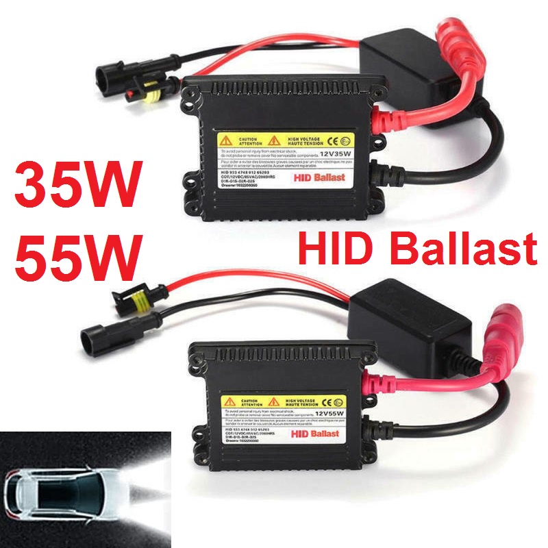 Ballast HID 35 Wat 55 Watt Standar Aes I Balast HID Mobil Motor Balas 12V Projie Projector Lampu Universal Kit Aes Dc Xenon