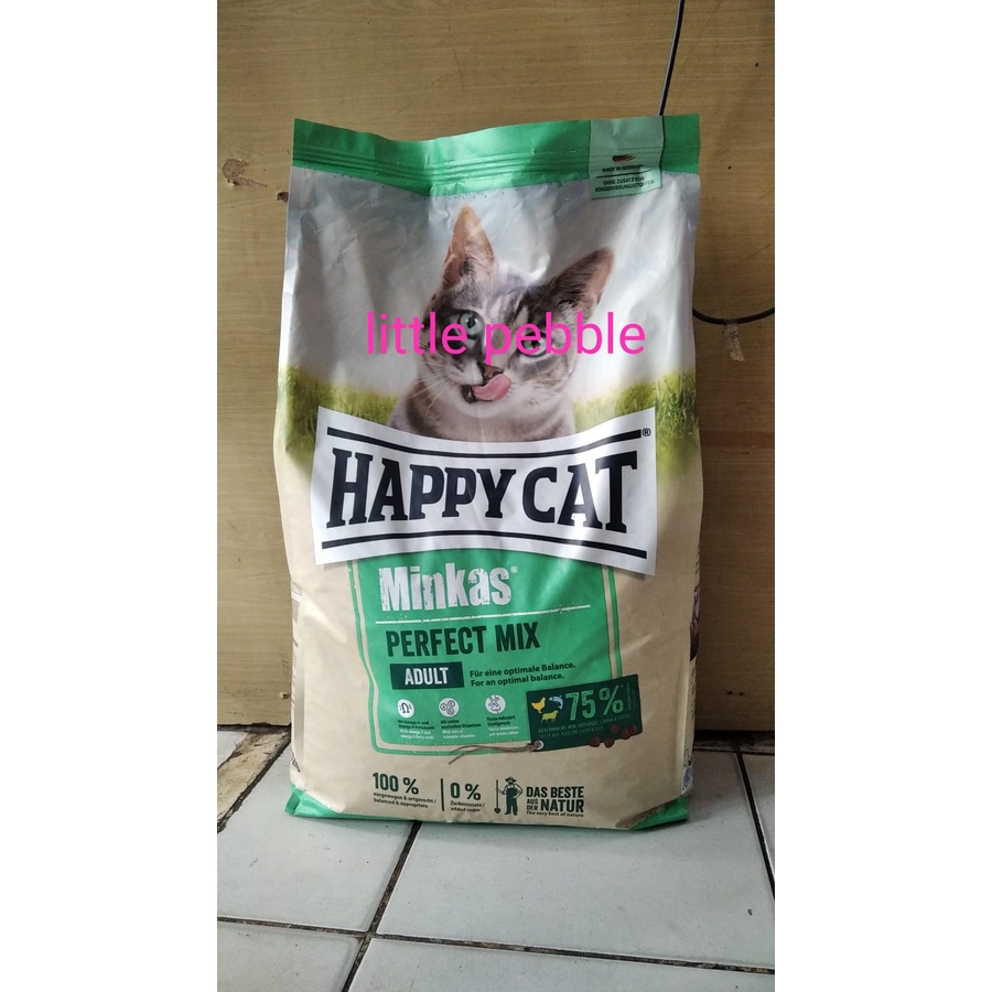 Happy Cat Minkas Perfect Mix Adult Makanan Kering Kucing Dewasa 10kg Happycat