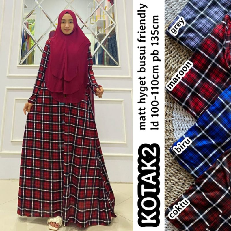 [Fashion Muslim] GAMIS HYGET PART 4 kekekinian | busui | murah | jumbo | motif