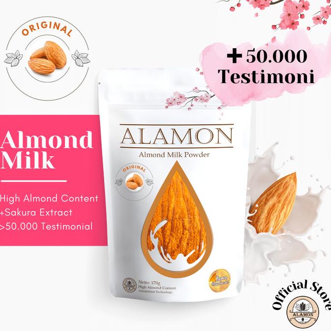 

Susu Almond / Diet Sehat & Praktis / 5x Eksklusif / Alamon Milk TERLARIS TERPERCAYA ORIGINAL