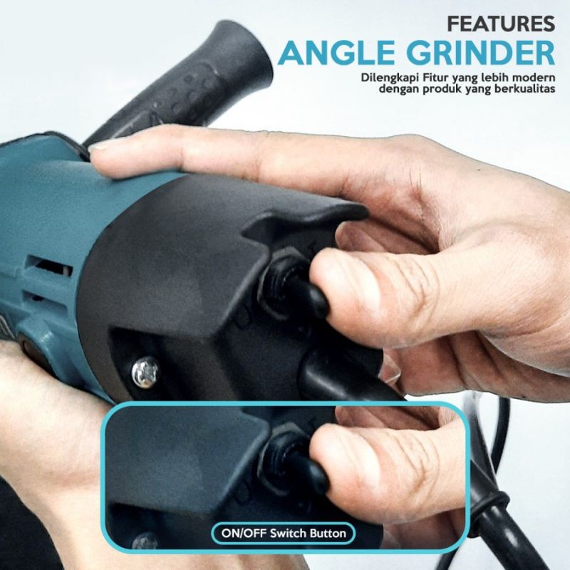 Angle Grinder / Mesin Gerinda Tangan Orion HG-954