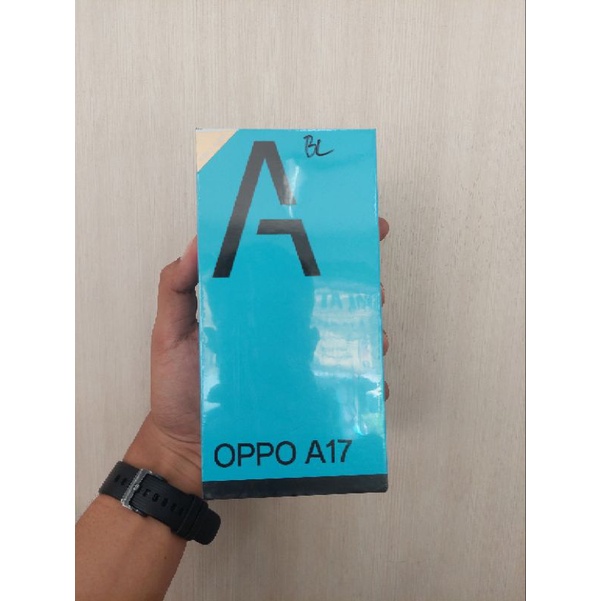 Oppo A17 baru dan segel Ram 4/64GB Garansi Resmi Oppo 1 Tahun