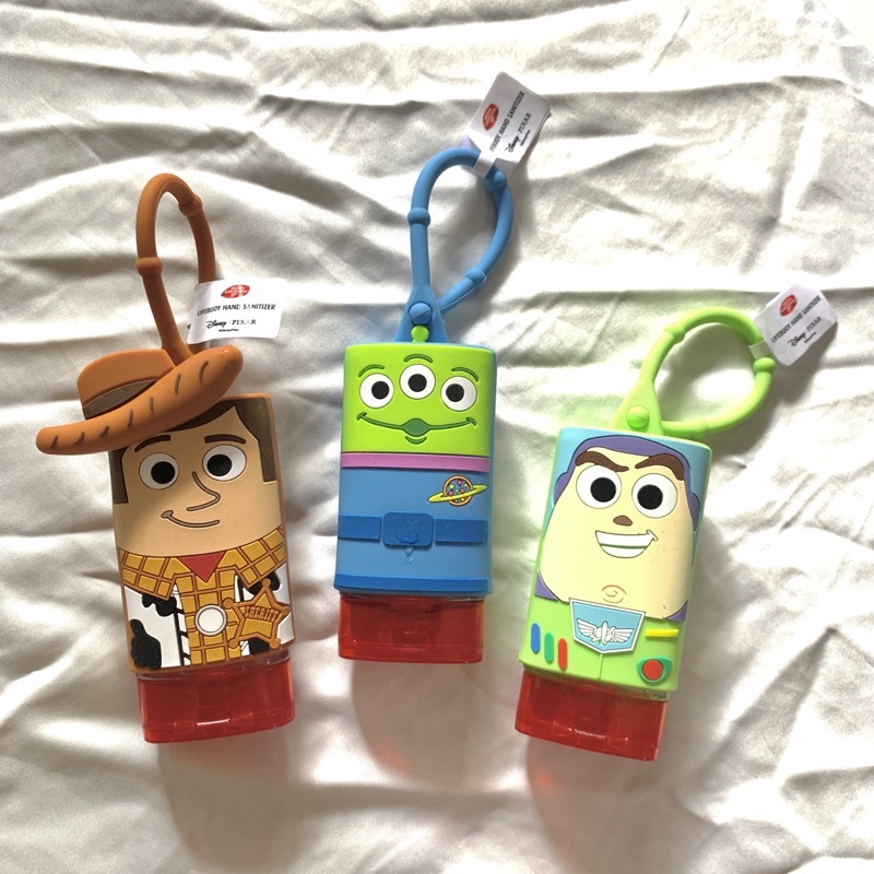 Hand Sanitizer Lifebuoy Disney Pixar Toy Story / Hand Sanitizer Buzz Lightyear/Woody/Alien Silicone