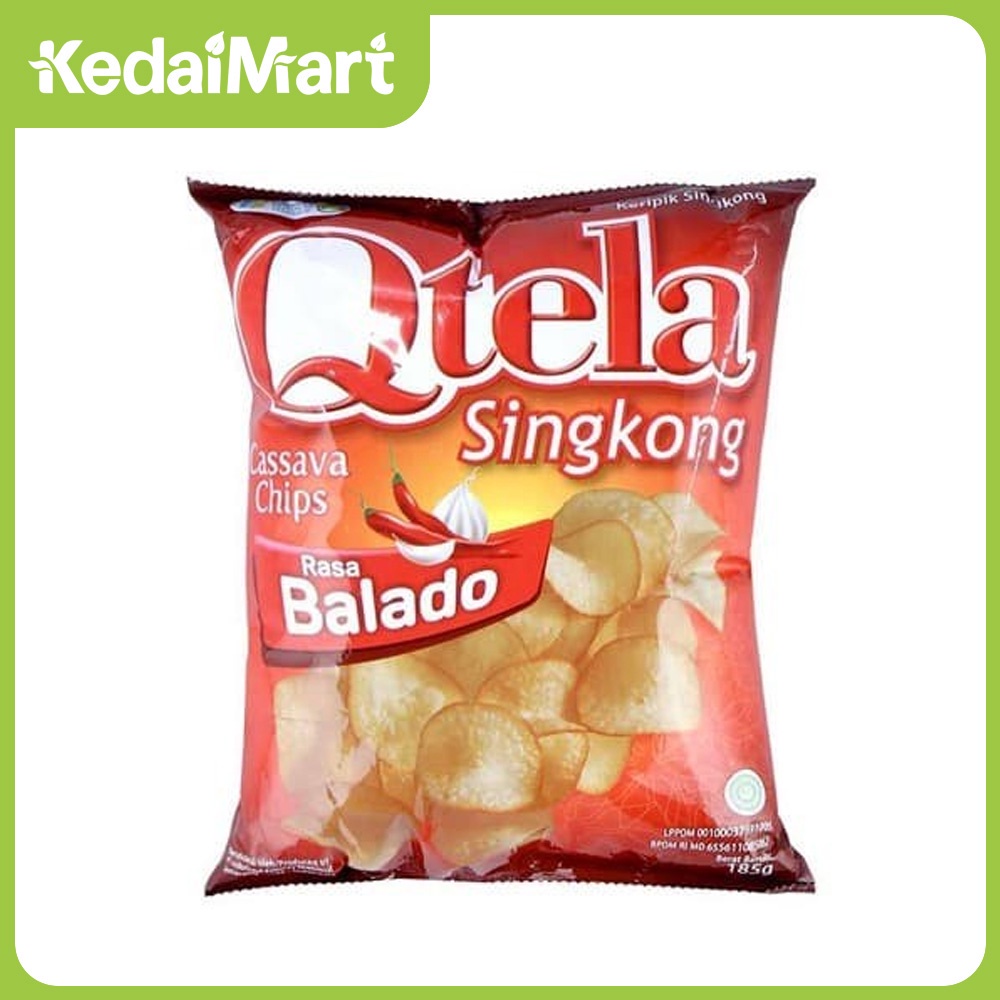 

Qtela Keripik Singkong Balado 185 Gram