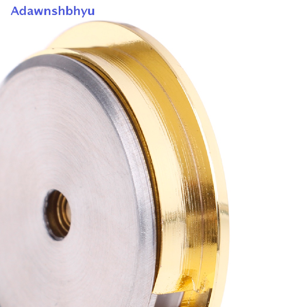 Adhyu 37mm round gold cigar measure hygrometer Pelembab Kelembaban ID