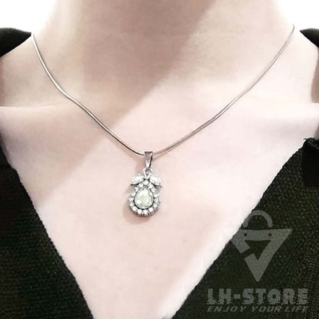 KALUNG PRIA/WANITA TERBARU LIONTIN BUAH ANTI KARAT DAN TIDAK LUNTUR