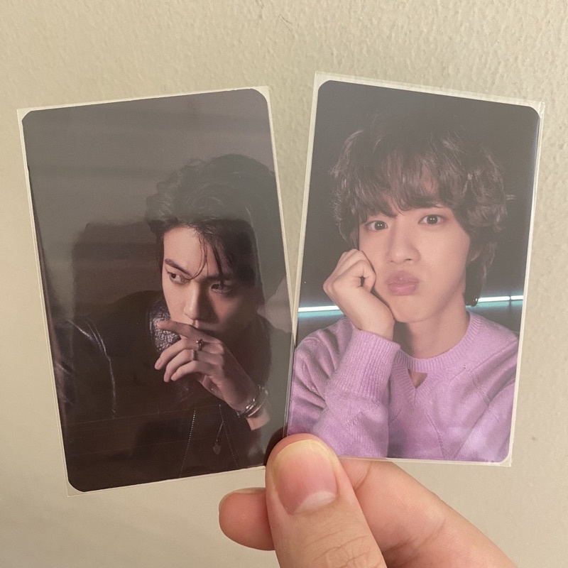 READY BTS Jin the astronaut album ld lucky draw pc photocard m2u pout